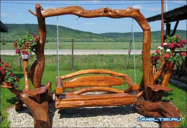 Фото садовых качелей Фото садовых качелей