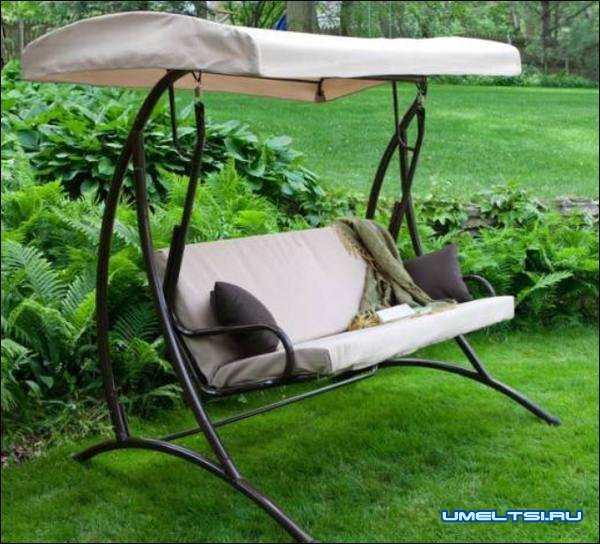 Фото садовых качелей Фото садовых качелей