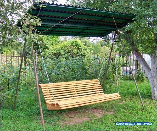 Фото садовых качелей Фото садовых качелей