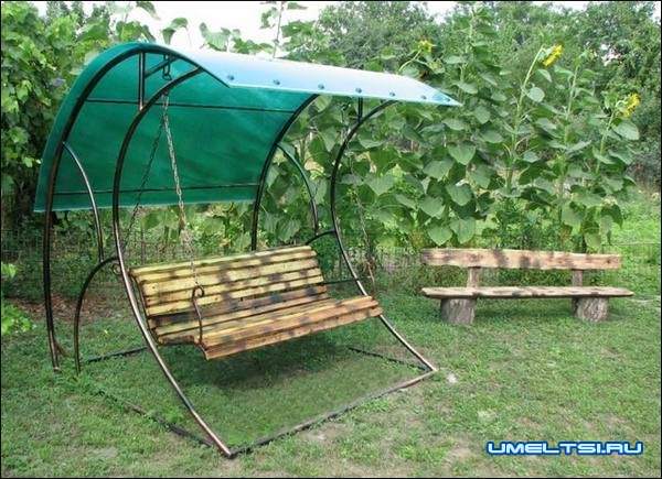 Фото садовых качелей Фото садовых качелей