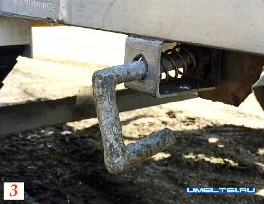 Подъемный кран для автомобильного прицепа Подъемный кран для автомобильного прицепа