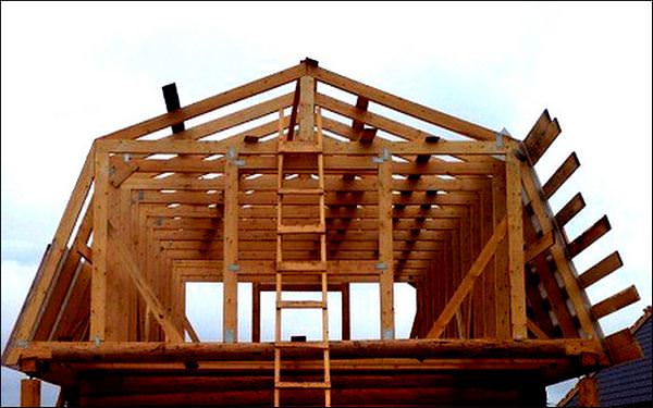 Как сделать ломаную крышу Как сделать ломаную крышу