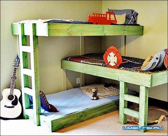 Детская кровать-автобус