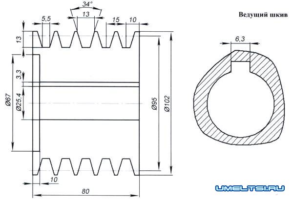 Полноприводной вездеход с ломающейся рамой