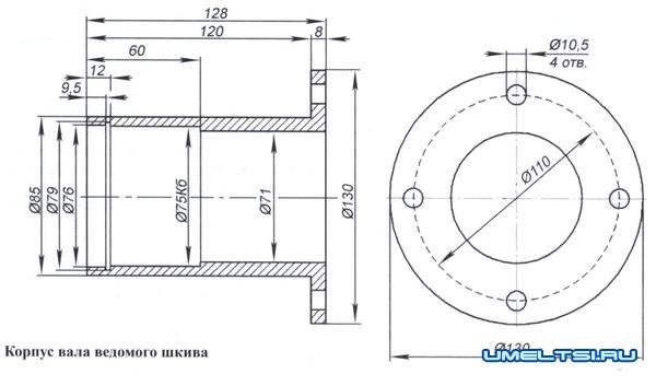 Полноприводной вездеход с ломающейся рамой