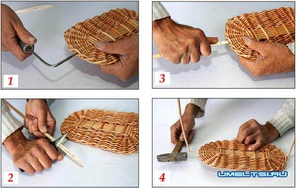 Плетение корзин из лозы Плетение корзин из лозы