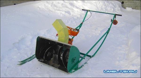 Снегоуборочная машина своими руками