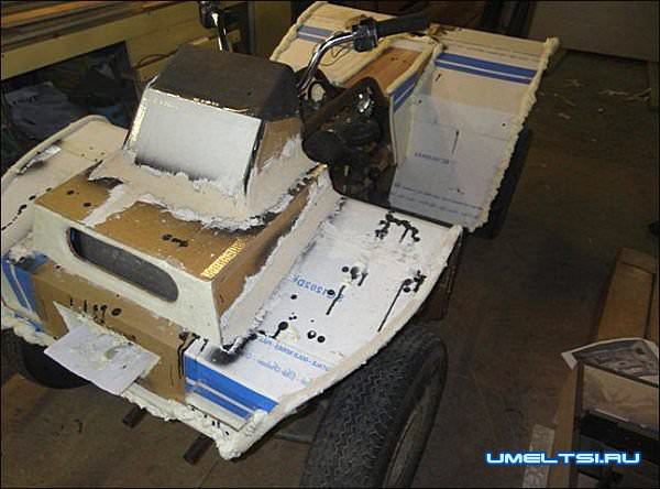 Квадроцикл своими руками 4х4 сборка фото 5