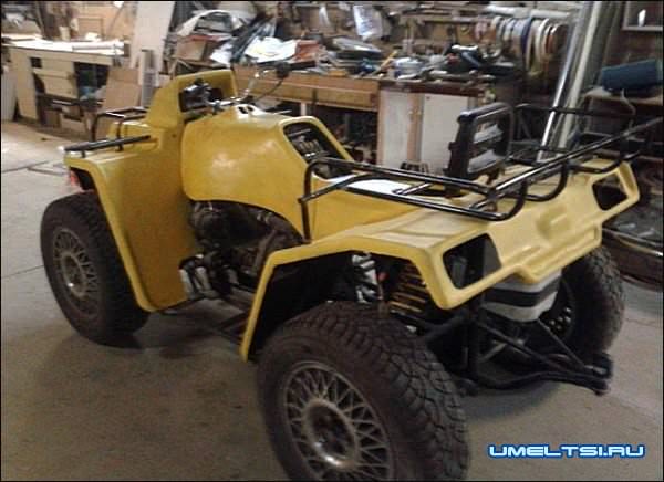 Квадроцикл своими руками 4х4 сборка фото 8