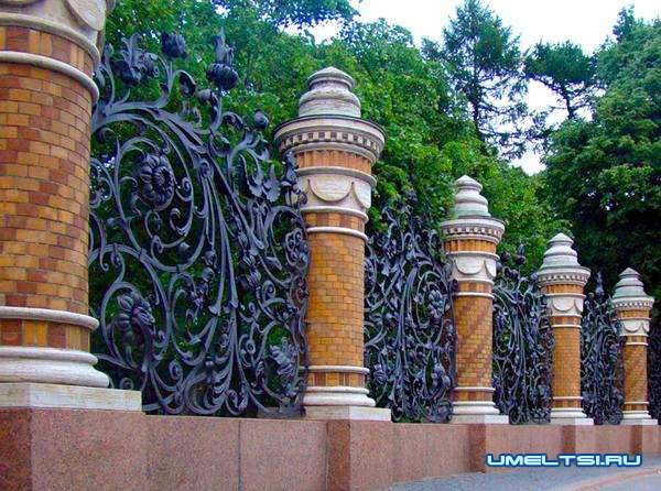 Кованые металлические заборы Кованые металлические заборы