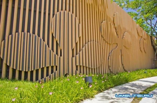 деревянный забор деревянный забор