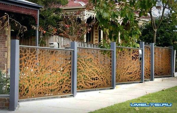 Оригинальный забор: фото 10 Оригинальный забор: фото 10