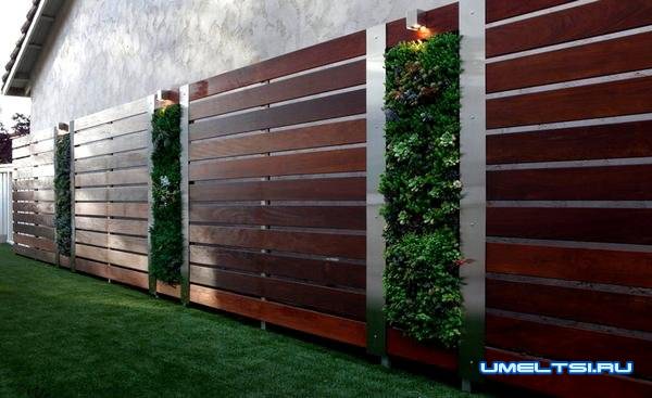 Оригинальный забор: фото 2 Оригинальный забор: фото 2