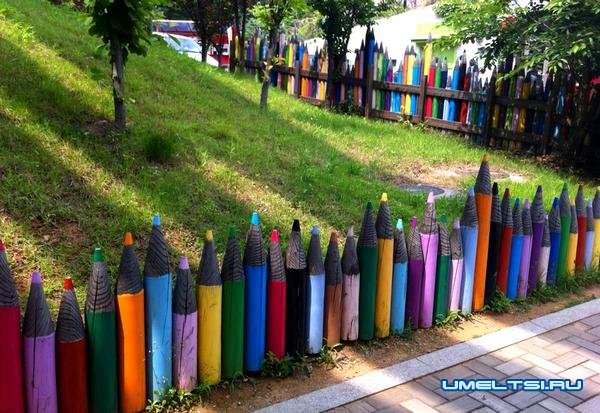 Оригинальный забор: фото 9 Оригинальный забор: фото 9