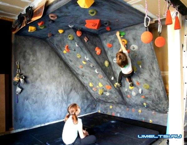 Скалодром для детей своими руками: фото Скалодром для детей своими руками: фото