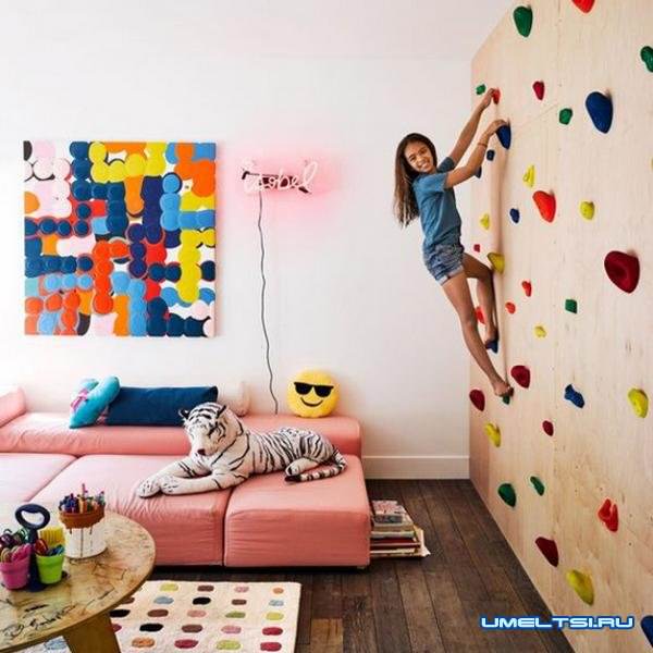 Скалодром для детей своими руками: фото Скалодром для детей своими руками: фото