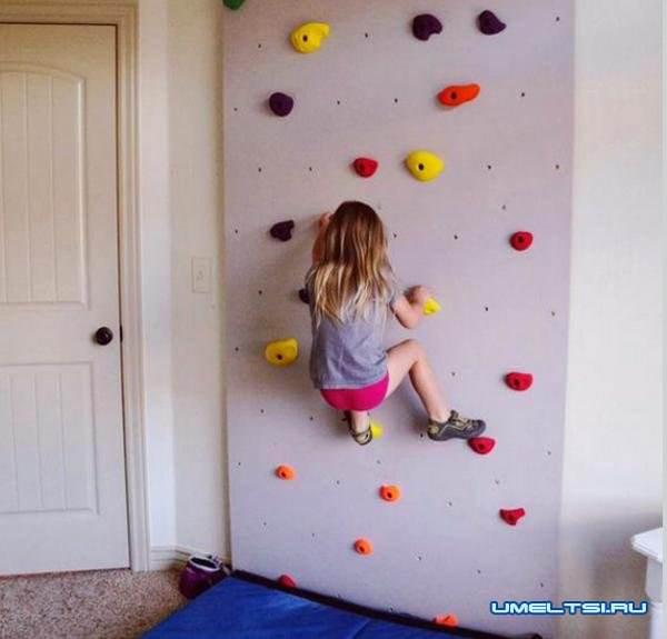 Скалодром для детей своими руками: фото Скалодром для детей своими руками: фото