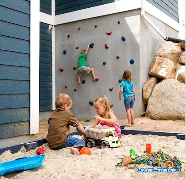 Скалодром для детей своими руками: фото Скалодром для детей своими руками: фото