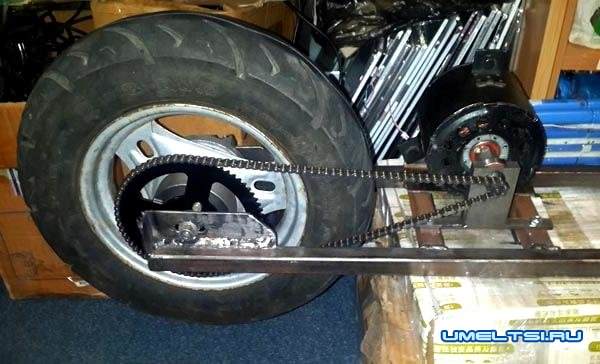 Электроскутер своими руками: фото 10 Электроскутер своими руками: фото 10