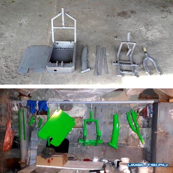 Электроскутер своими руками Электроскутер своими руками