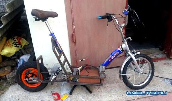 Электроскутер своими руками Электроскутер своими руками