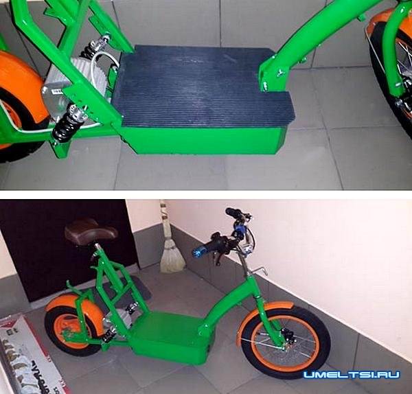 Электроскутер своими руками Электроскутер своими руками