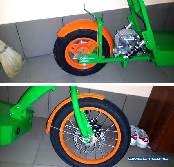 Электроскутер своими руками Электроскутер своими руками