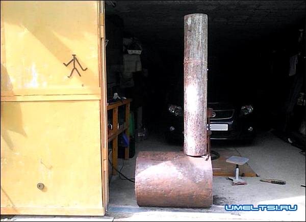 Печка в гараж своими руками-поэтапно Печка в гараж своими руками-поэтапно