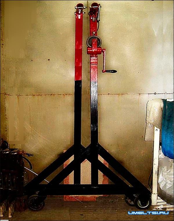 Кран балка своими руками Кран балка своими руками