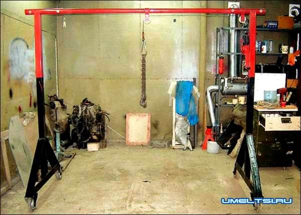 Кран балка своими руками Кран балка своими руками