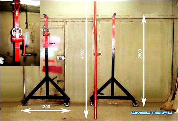 Кран балка своими руками размеры Кран балка своими руками размеры