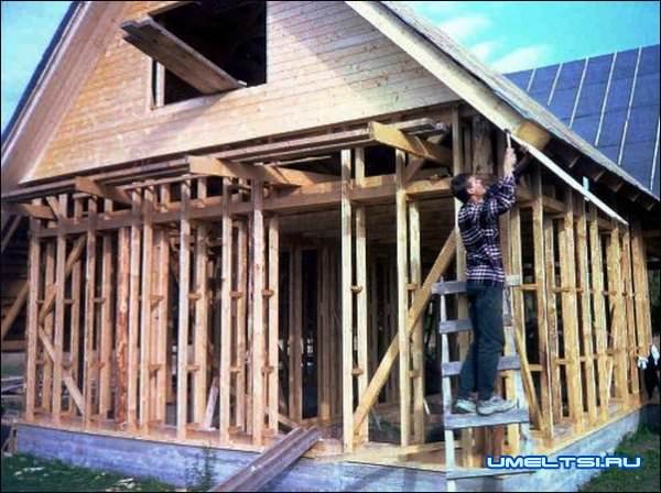 Быстрое строительство - строим каркасный дом