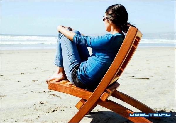 Деревянное раскладное кресло Деревянное раскладное кресло