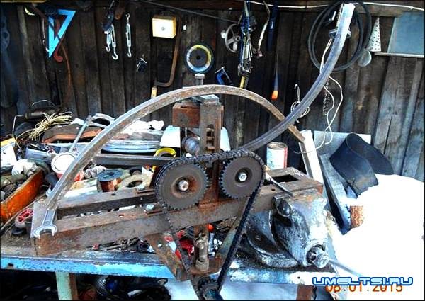 собираем мотобуксировщика собираем мотобуксировщика