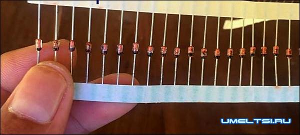 Солнечная батарея из диодов Солнечная батарея из диодов