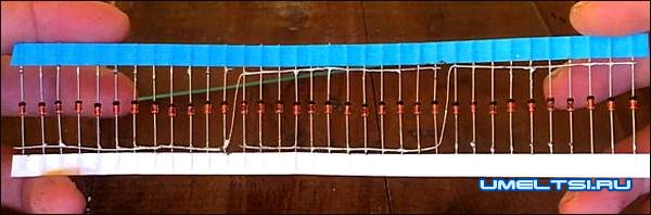 Солнечная батарея из диодов Солнечная батарея из диодов