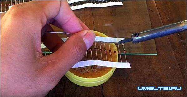 Солнечная батарея из диодов Солнечная батарея из диодов