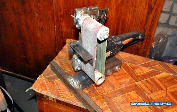 Шлифовальный станок из болгарки Шлифовальный станок из болгарки