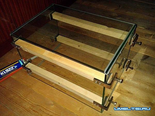 Аквариум своими руками. Приспособление для клейки: Аквариум своими руками. Приспособление для клейки: