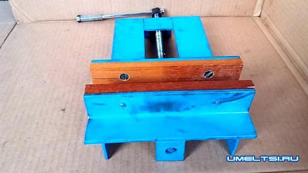 тиски своими руками ход работ