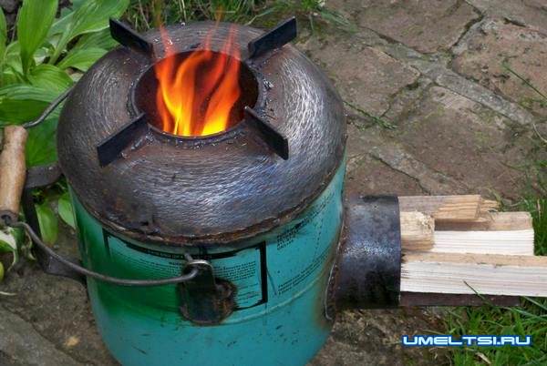 Печь-ракета из газового баллона своими руками Печь-ракета из газового баллона своими руками