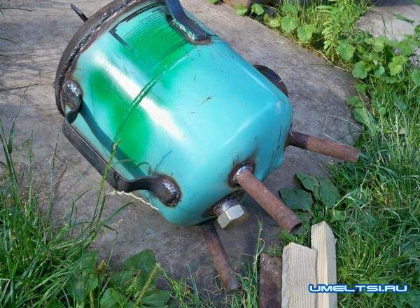 Печь-ракета из газового баллона своими руками Печь-ракета из газового баллона своими руками