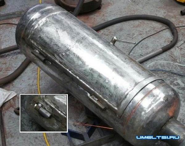 Коптильня из газовых баллонов своими руками Коптильня из газовых баллонов своими руками