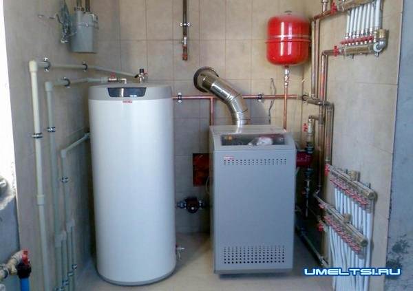 Отопление частного дома своими руками-котел