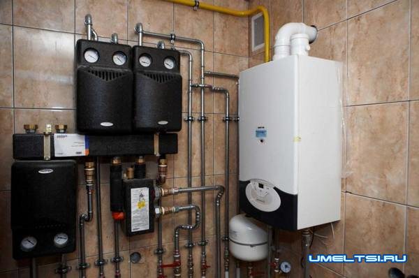 Отопление частного дома своими руками-котел