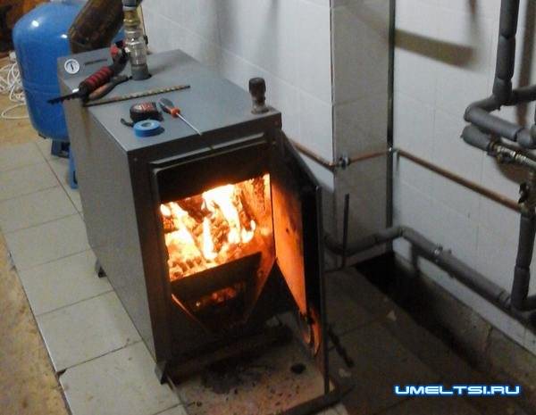 Отопление частного дома своими руками-установка котла