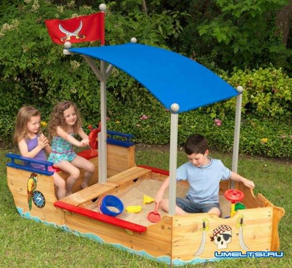 песочница своими руками-идеи