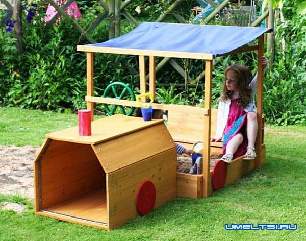 песочница своими руками-идеи