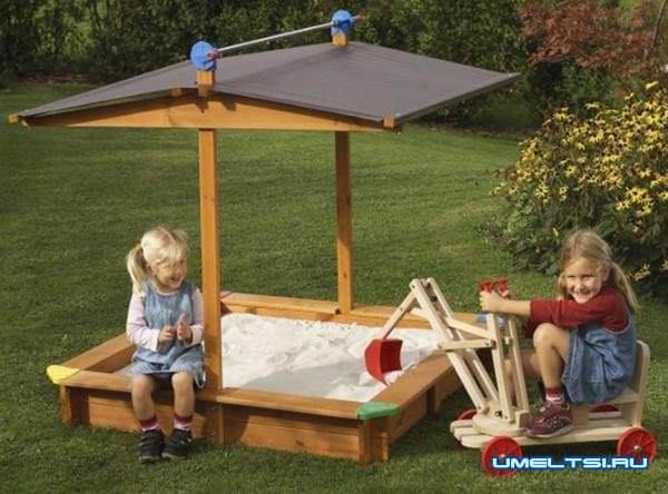 песочница своими руками-идеи