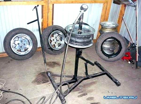 Ручной шиномонтажный станок своими руками Ручной шиномонтажный станок своими руками